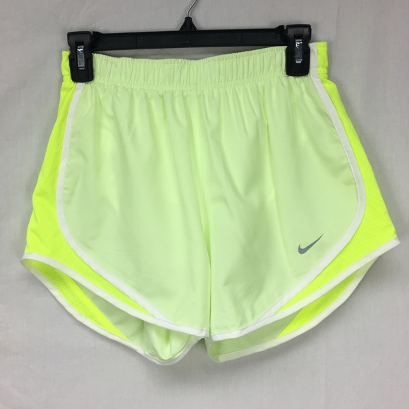 Nike Pants - Nike Bright Yellow Dri-Fit Running Shorts